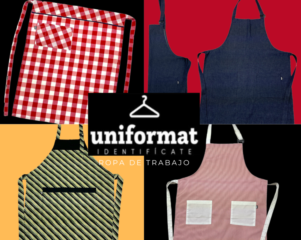 UNIFORMES PERSONZALIZADOS Y ROPA DE TRABAJO PARA CHEF HOTELES  SERVICIOS  RESTAURANTES COCINA INDUSTRIAL  DE LAS MARCSA PONTE LA PLAYERA PLP WORK UNIFORMAT 