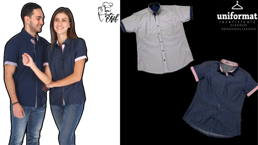 UNIFORMES PERSONALIZADOS Y ROPA DE TRABAJO PARA CHEF HOTELES  SERVICIOS  RESTAURANTES COCINA INDUSTRIAL  DE LAS MARCSA PONTE LA PLAYERA PLP WORK UNIFORMAT 