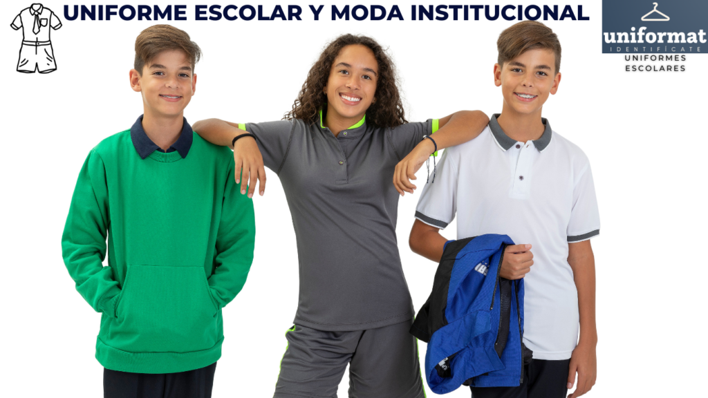 UNIFORMES ESCOLARES PERSONALIZADOS PARA ESCUELAS Y COLEGIOS  DISEÑOS INSTITUCIONALES  CON BORDADOS Y ESTAMPADOS 